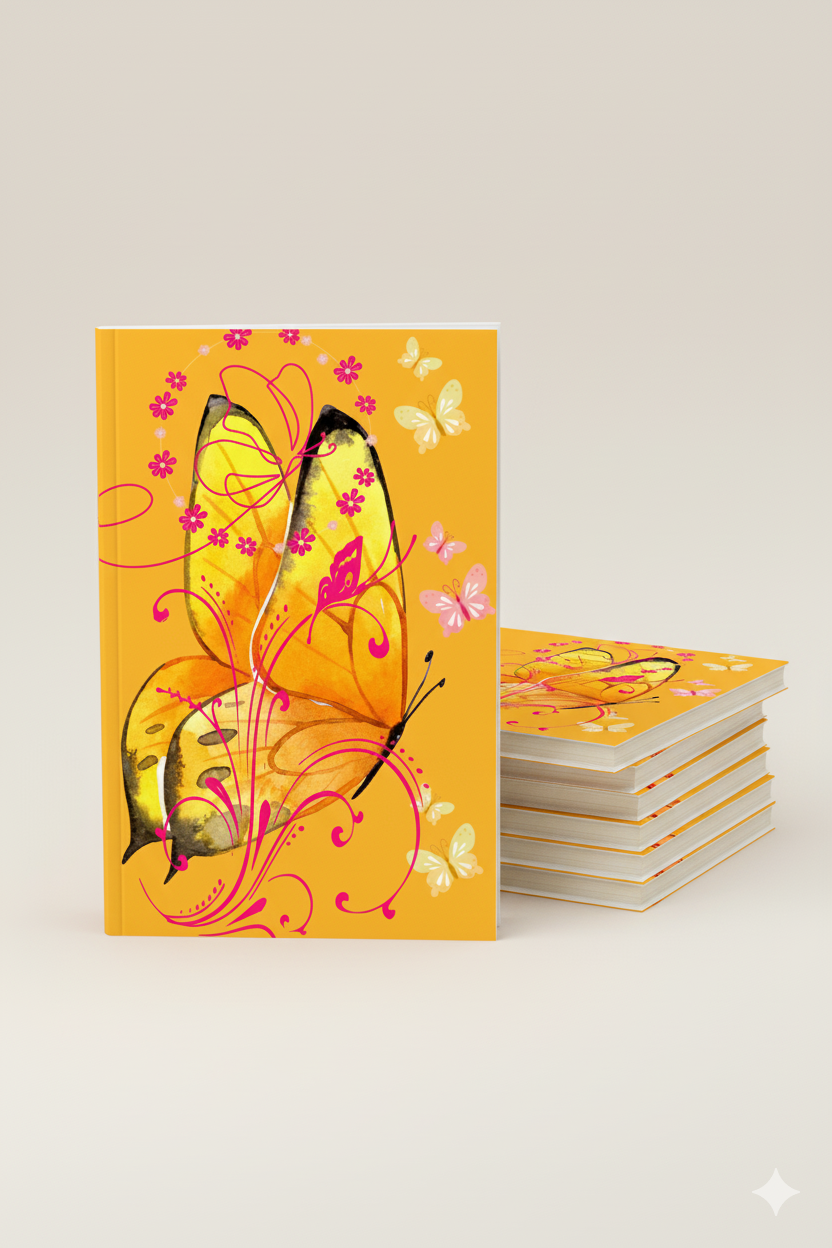 Yellow design journal