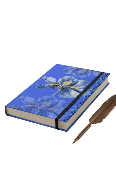 Floral design journal book for women, teen and adults