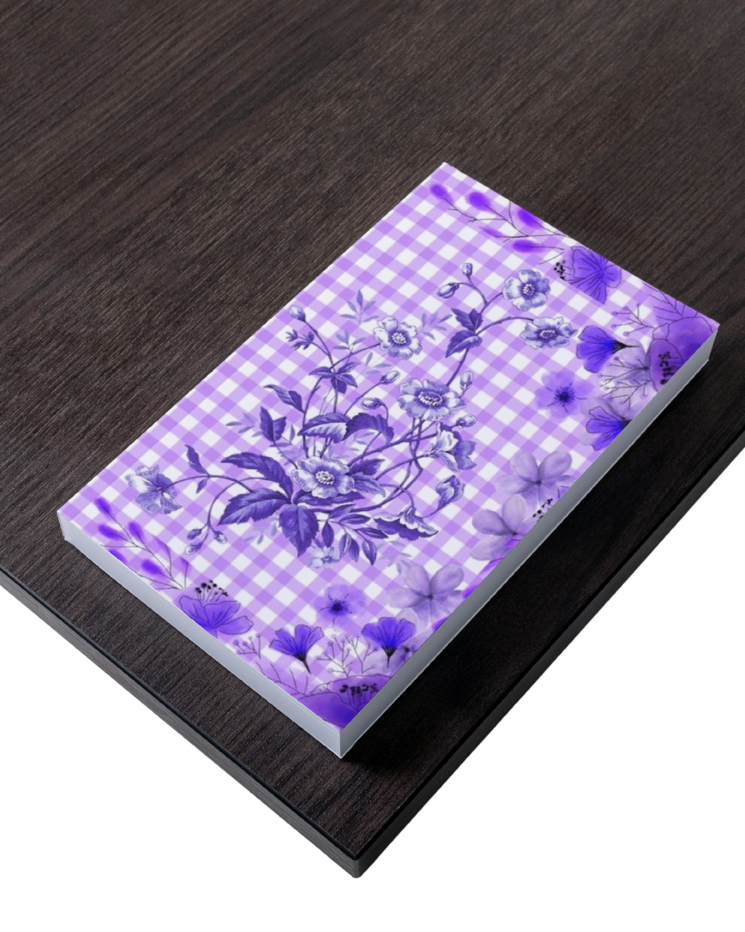 Purple design writing journal 6x9 120 pages